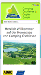 Mobile Screenshot of camping-oeschlesee.de